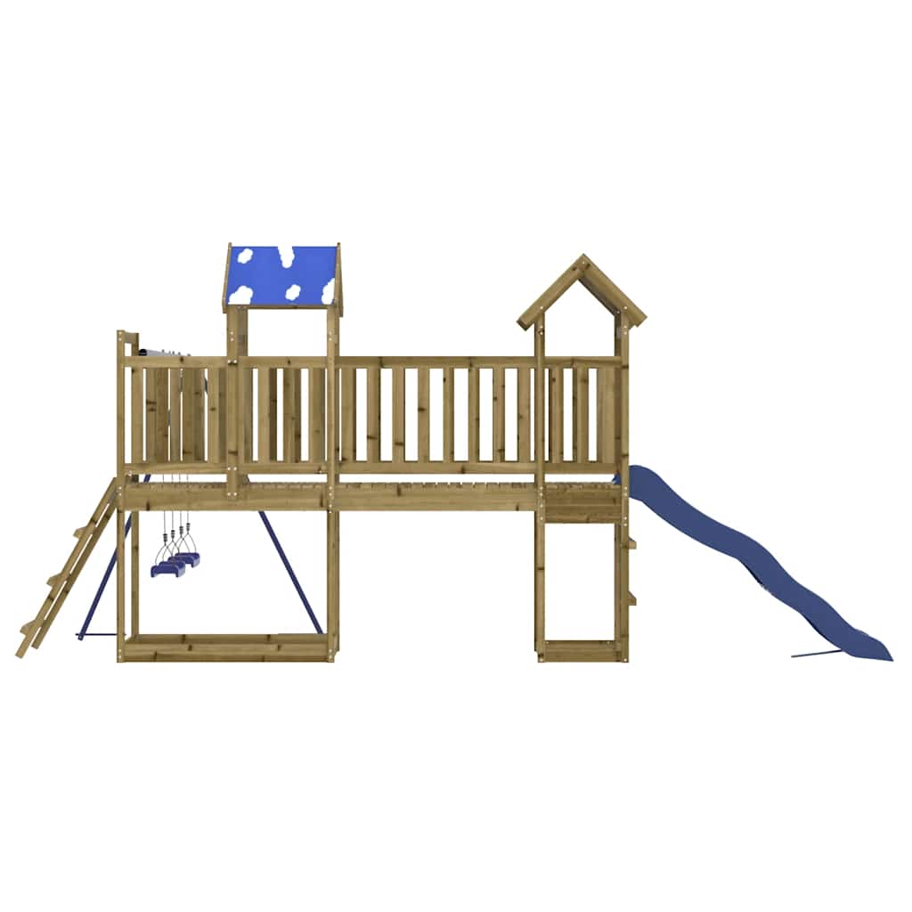 Set de joacă pentru exterior, lemn de pin impregnat GartenMobel Dekor