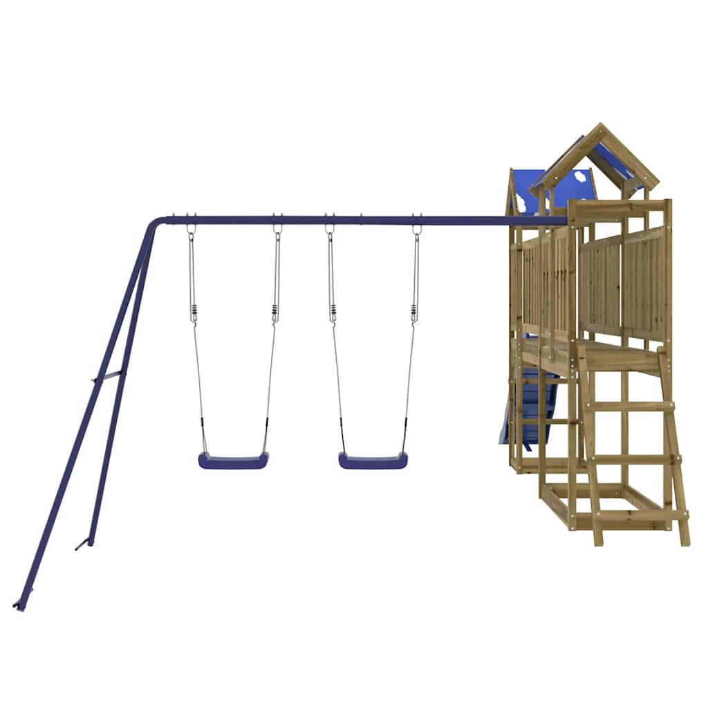 Set de joacă pentru exterior, lemn de pin impregnat GartenMobel Dekor