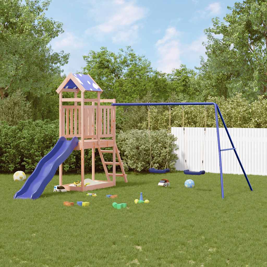 Set de joacă pentru exterior, lemn masiv de douglas GartenMobel Dekor