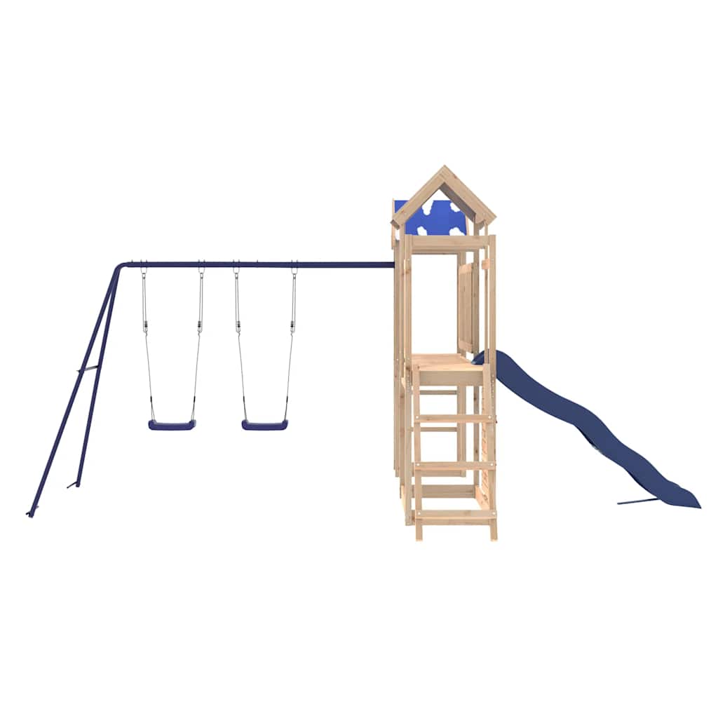 Set de joacă pentru exterior, lemn masiv de pin GartenMobel Dekor