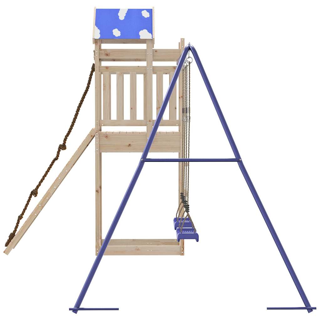 Set de joacă pentru exterior, lemn masiv de pin GartenMobel Dekor