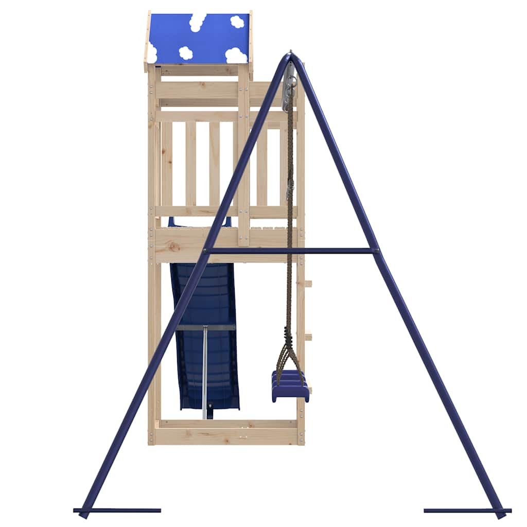 Set de joacă pentru exterior, lemn masiv de pin GartenMobel Dekor