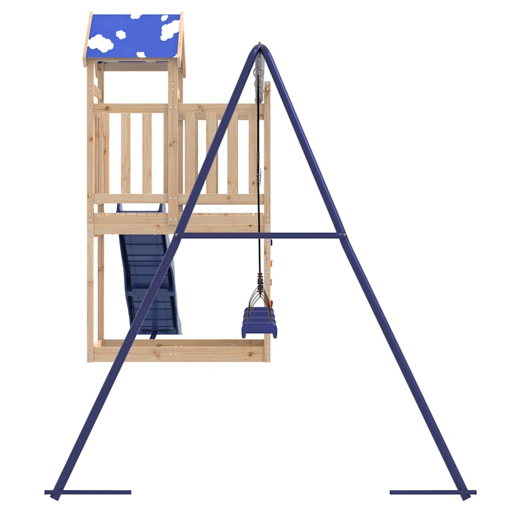 Set de joacă pentru exterior, lemn masiv de pin GartenMobel Dekor