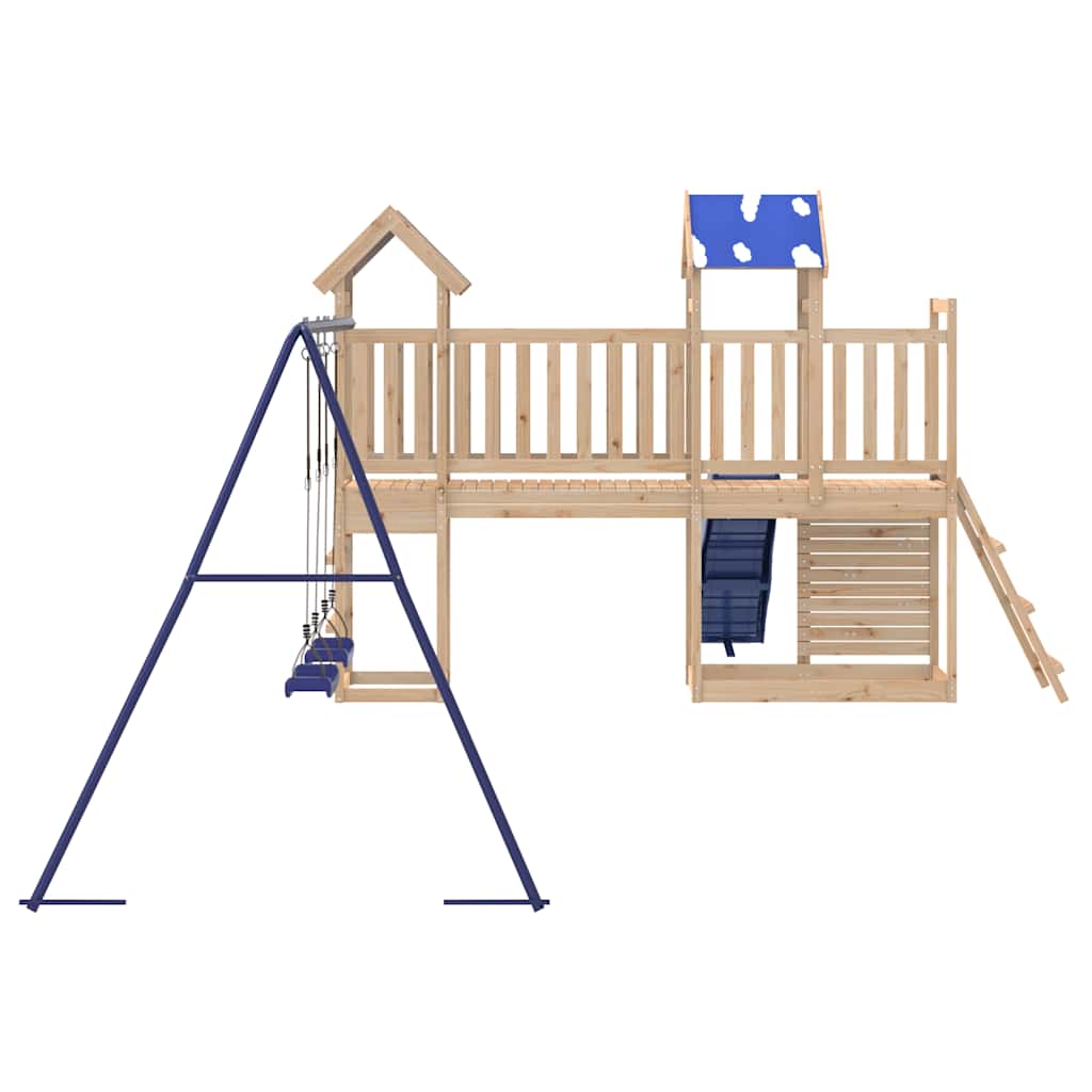 Set de joacă pentru exterior, lemn masiv de pin GartenMobel Dekor