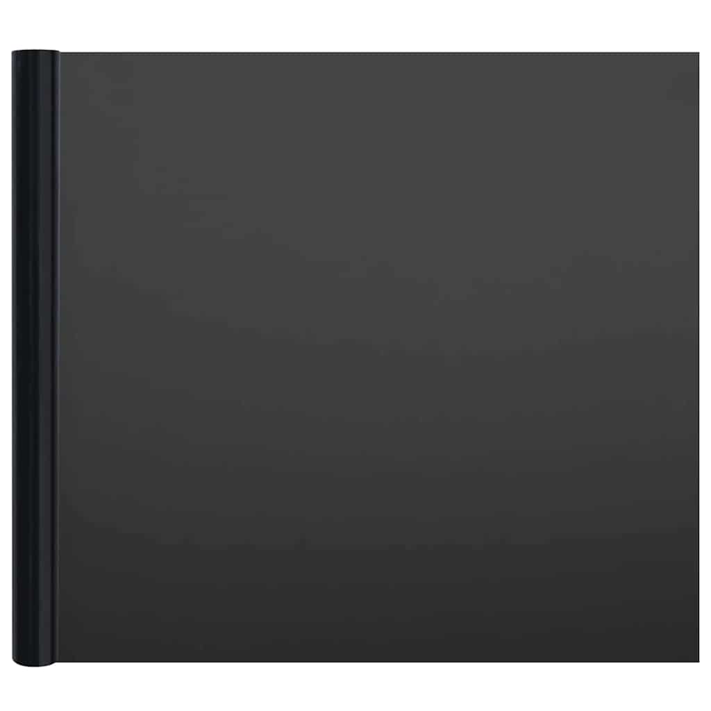 Folie pentru Fereastră Statică Negru 60 x 1000 cm PVC GartenMobel Dekor