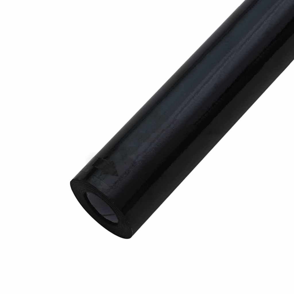 Folie pentru Fereastră Statică Negru 90 x 2000 cm PVC GartenMobel Dekor