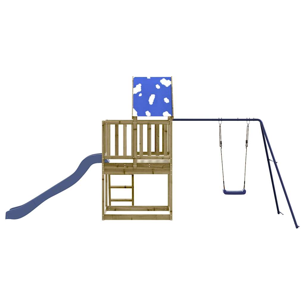 Set de joacă pentru exterior, lemn de pin impregnat GartenMobel Dekor