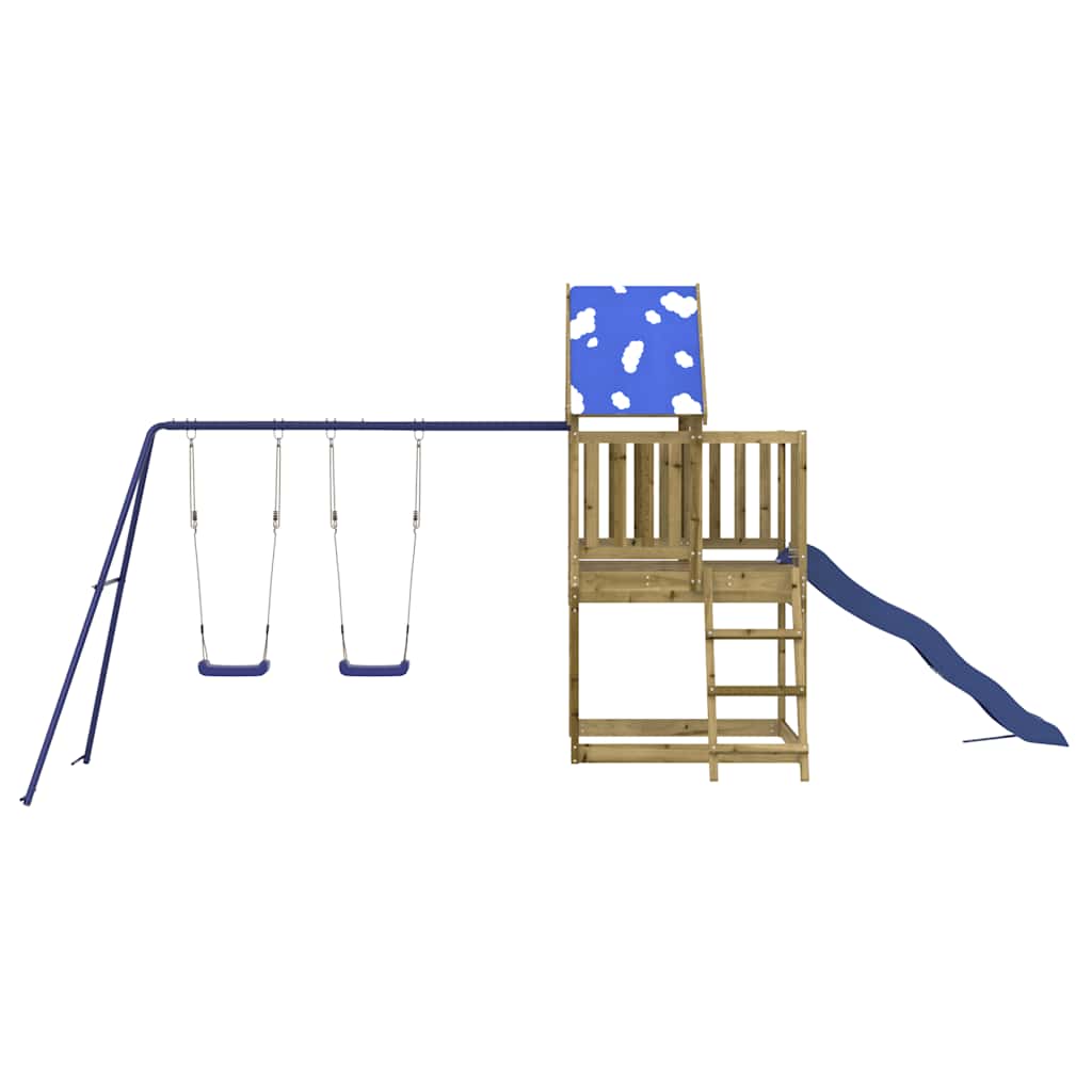 Set de joacă pentru exterior, lemn de pin impregnat GartenMobel Dekor