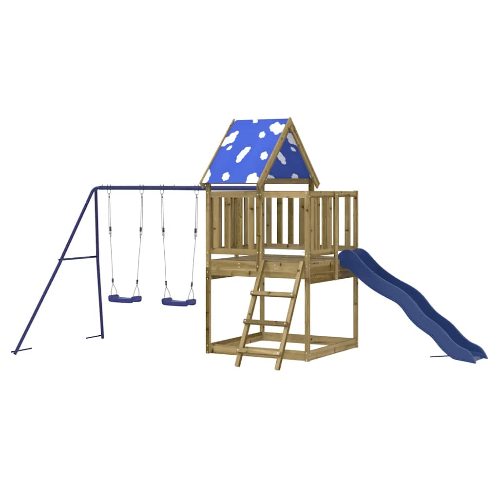 Set de joacă pentru exterior, lemn de pin impregnat GartenMobel Dekor