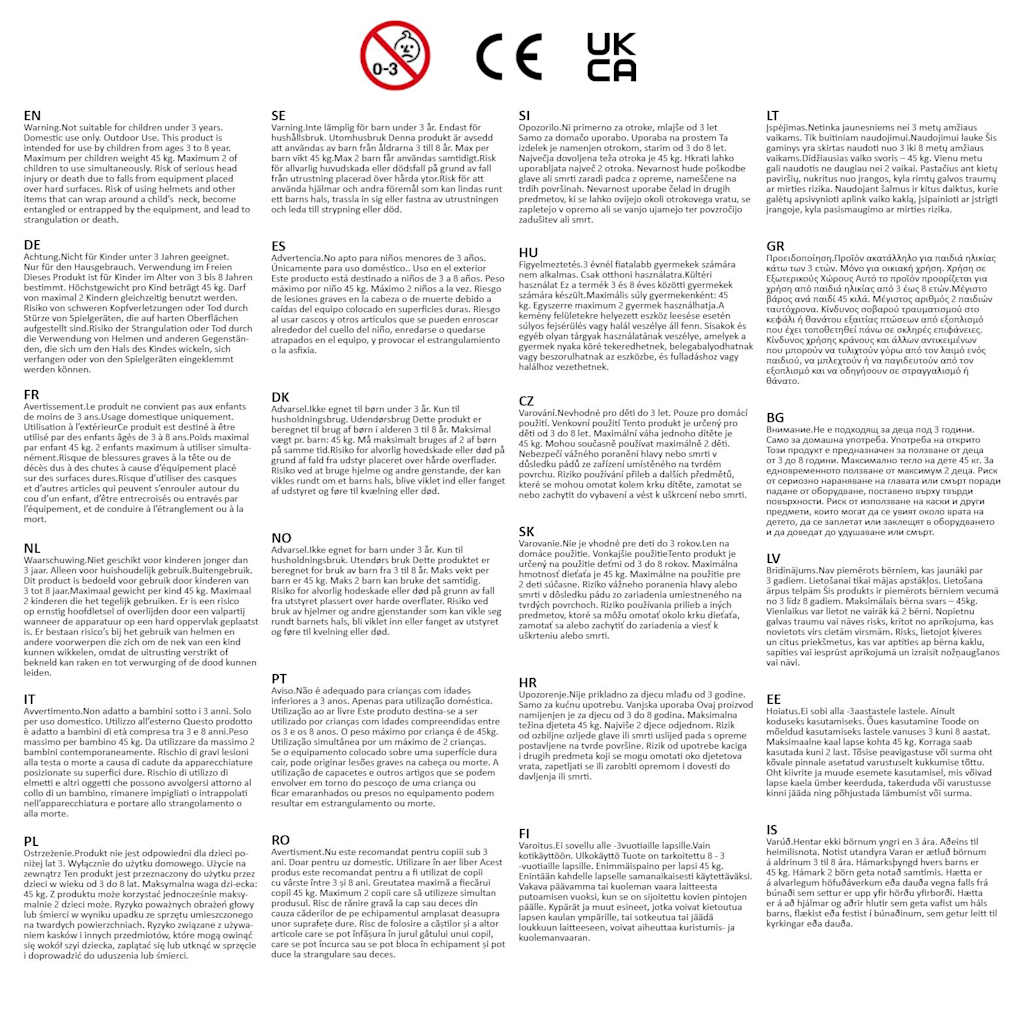 Set de joacă pentru exterior, lemn masiv de douglas GartenMobel Dekor