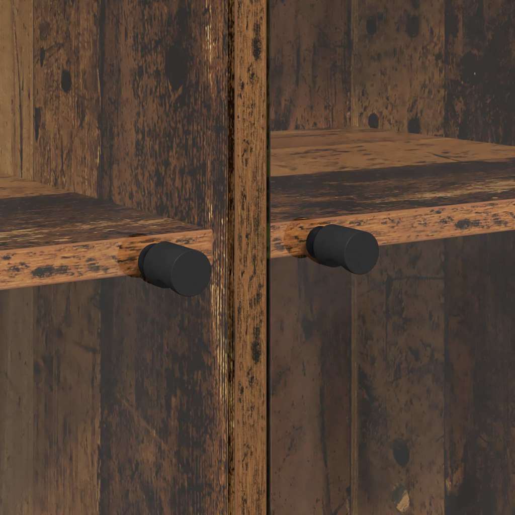 Bufet Lemn Vechi 68 x 37 x 142 cm Lemn compozit GartenMobel Dekor