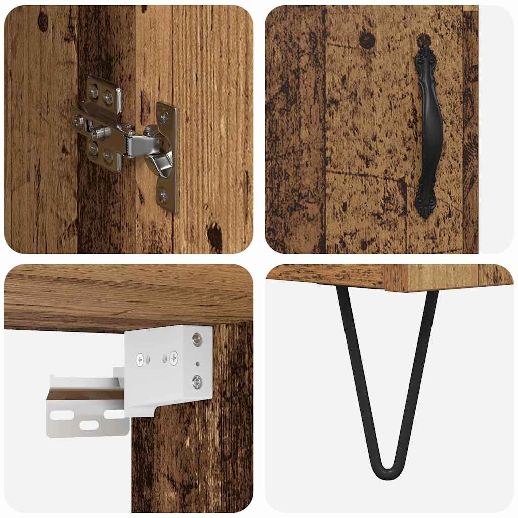 Bufet Lemn vechi 69,5 x 34 x 180 cm Lemn compozit GartenMobel Dekor