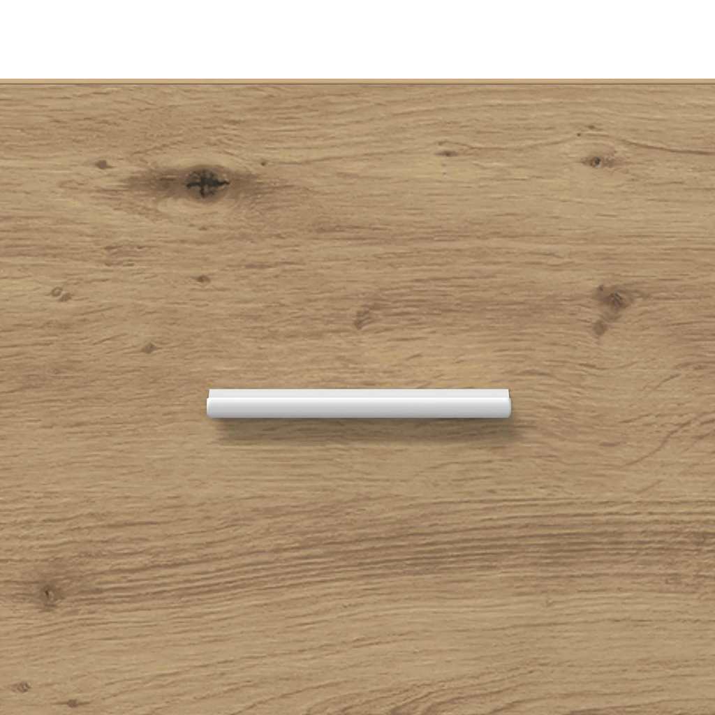 Bufet Stejar Artizanal 45 x 42,5 x 185 cm Lemn compozit GartenMobel Dekor