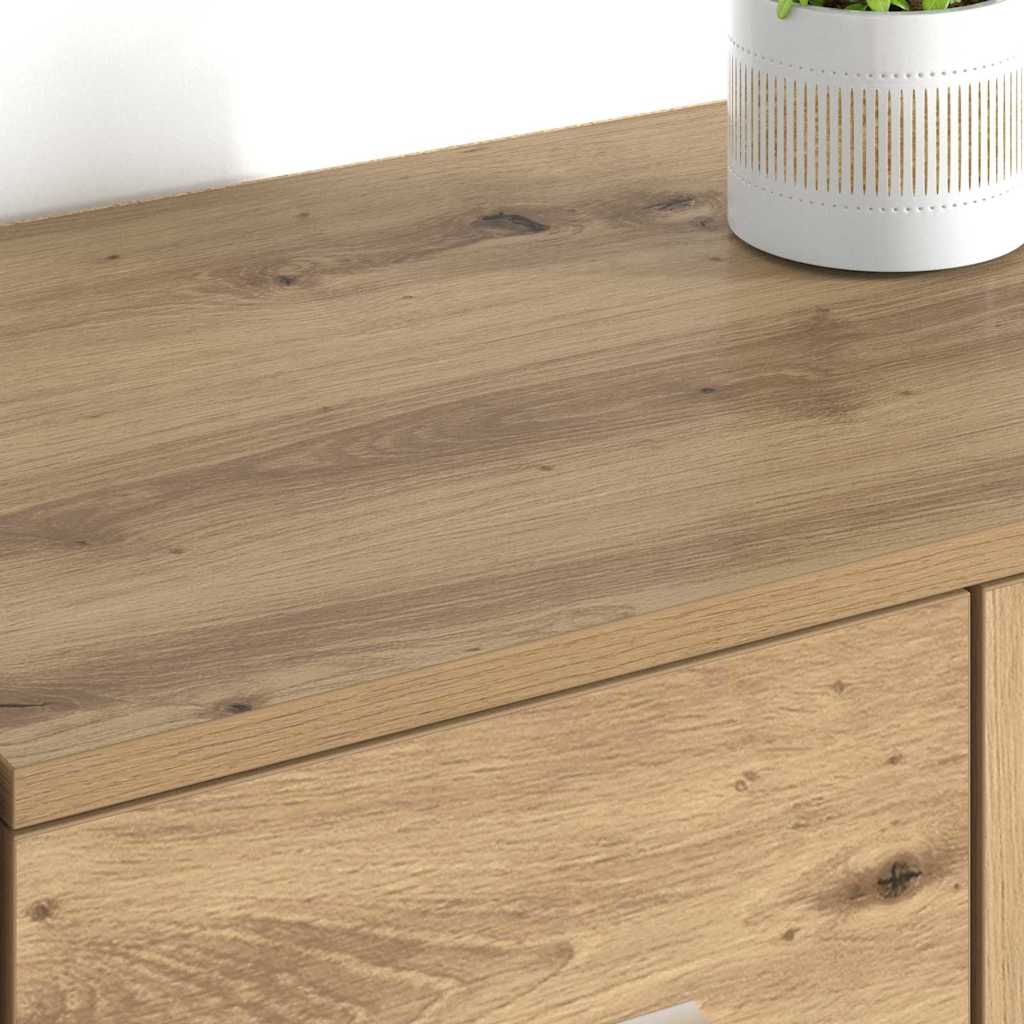 Bufeturi Corona 2 pcs Stejar Artizanal 59 x 39 x 80 cm GartenMobel Dekor