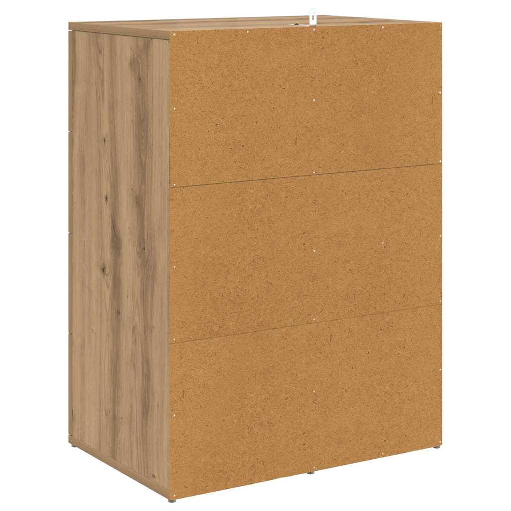 Bufeturi Corona 2 pcs Stejar Artizanal 59 x 39 x 80 cm GartenMobel Dekor