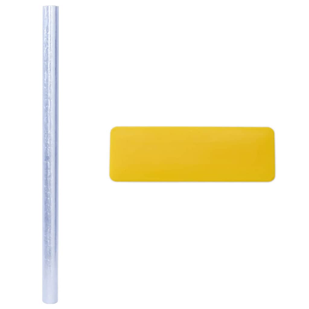 Folie pentru Fereastră Statică Model 3D Curcubeu 90 x 1000 cm GartenMobel Dekor