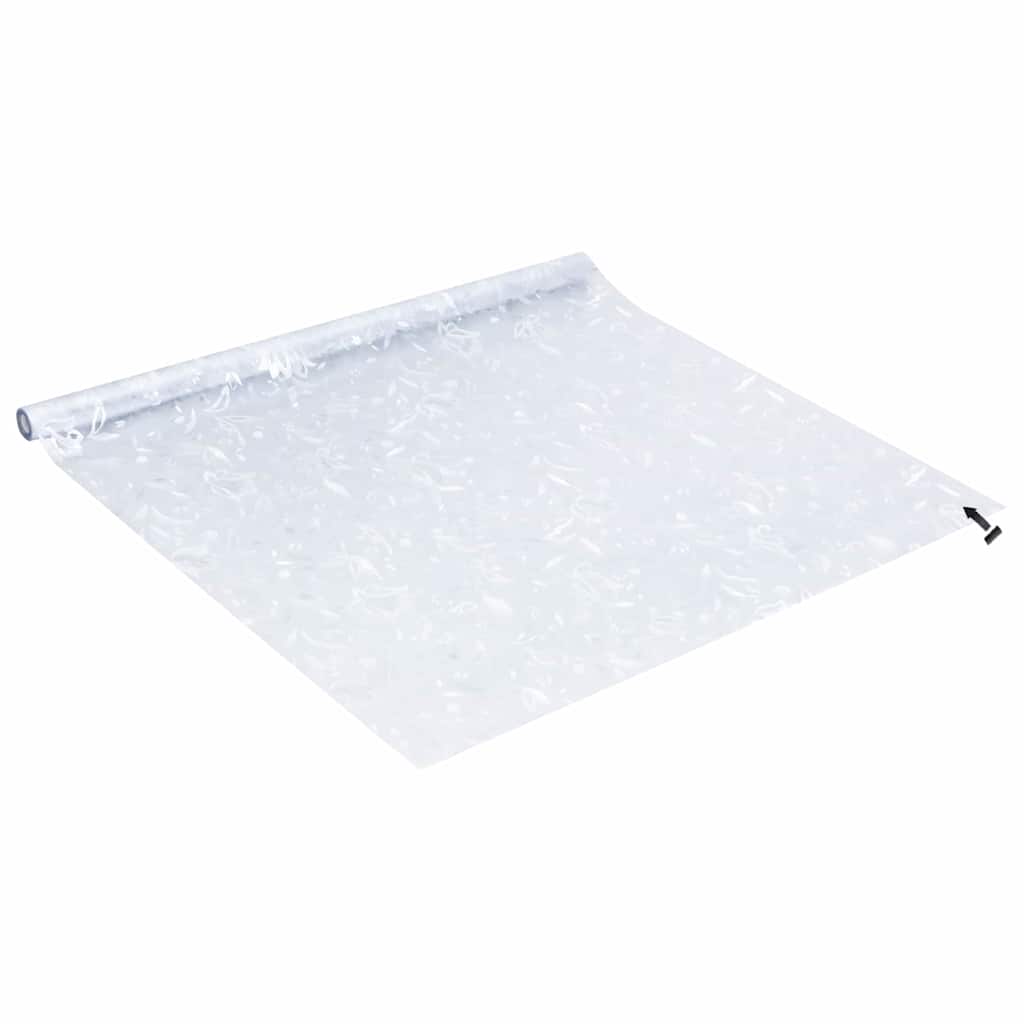 Folie pentru Fereastră Statică Model flori 45 x 500 cm PVC GartenMobel Dekor