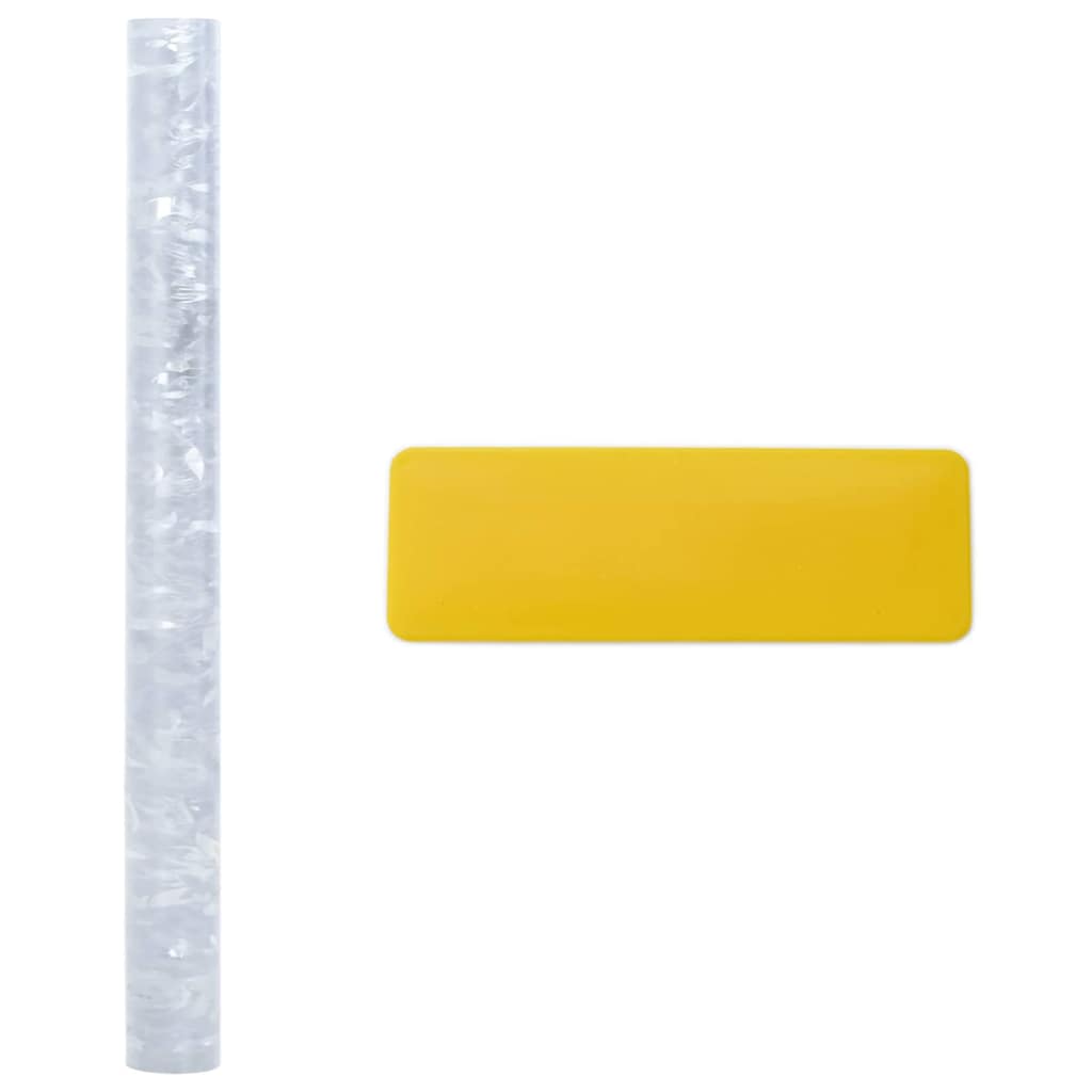 Folie pentru Fereastră Statică Model flori 45 x 500 cm PVC GartenMobel Dekor