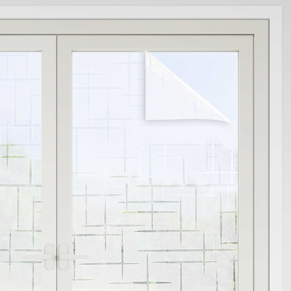 Folie pentru Fereastră Statică Model stea 90 x 500 cm PVC GartenMobel Dekor