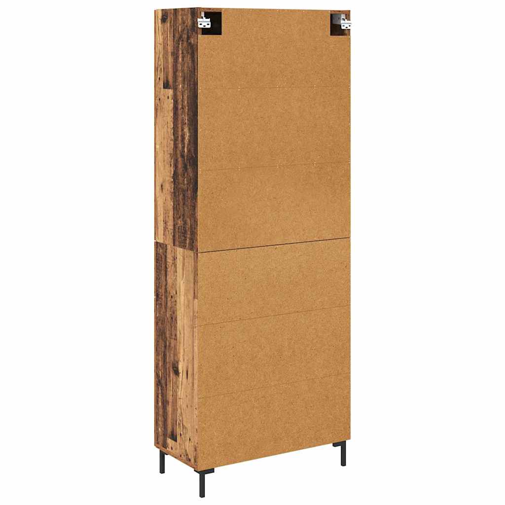 Bufet cu sertar Lemn Vechi 69,5 x 34 x 180 cm Lemn compozit GartenMobel Dekor