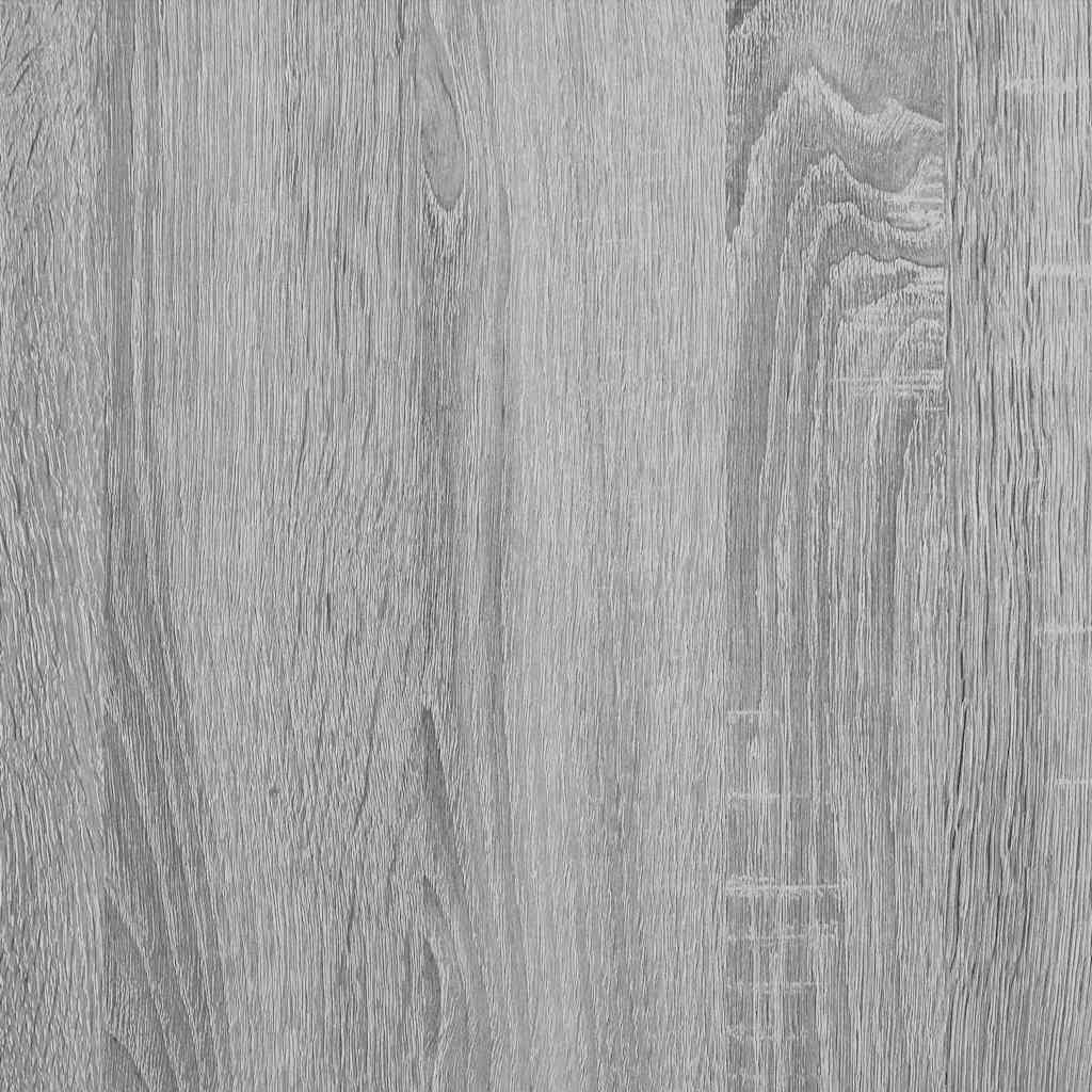 Dulap de Baie Gri Sonoma 79,5 x 49 x 156 cm Lemn compozit GartenMobel Dekor