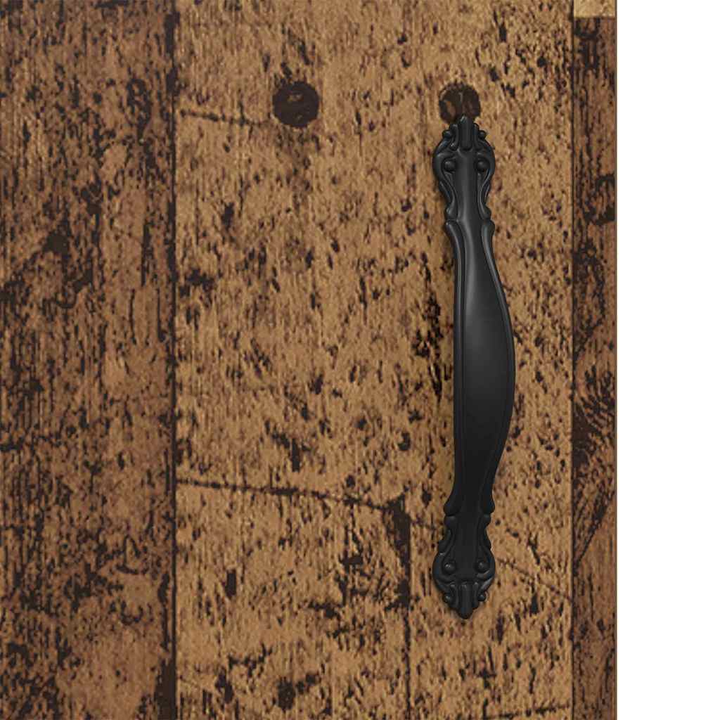 Uși pentru dulapuri montate pe perete 2 pcs Lemn Vechi GartenMobel Dekor