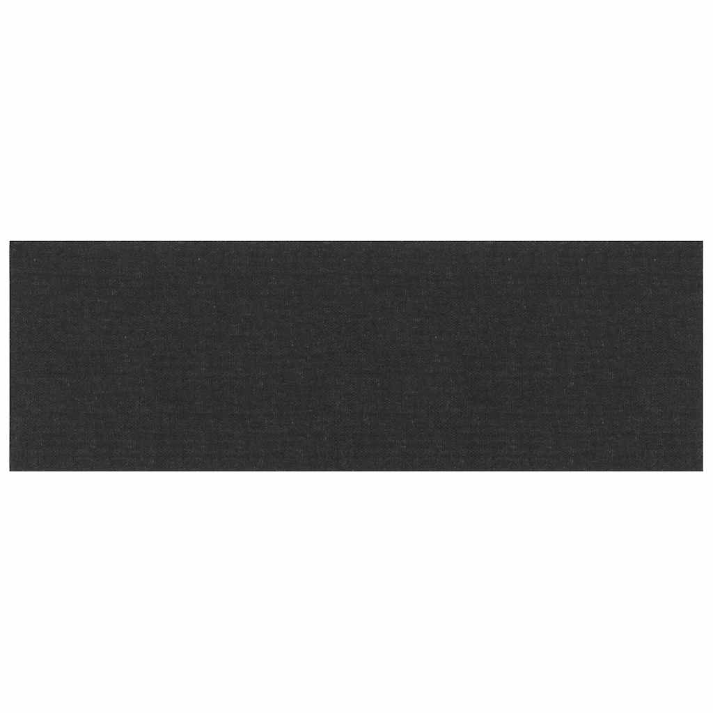 Panouri de perete 12 buc. negru 90x30 cm textil 3,24 m² GartenMobel Dekor