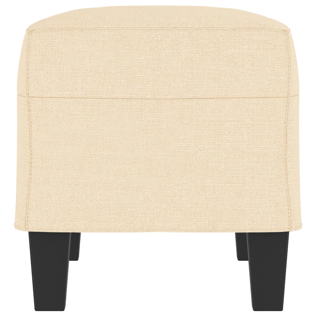 Bancă, crem, 70x35x41 cm, textil GartenMobel Dekor