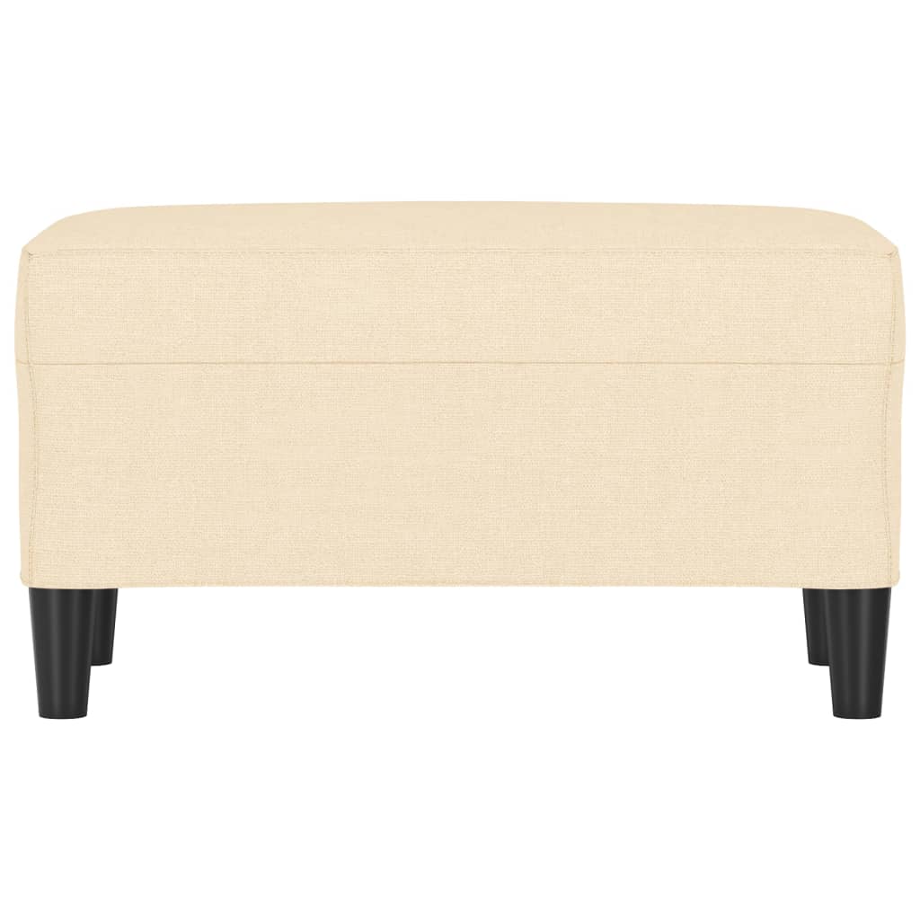 Bancă, crem, 70x35x41 cm, textil GartenMobel Dekor