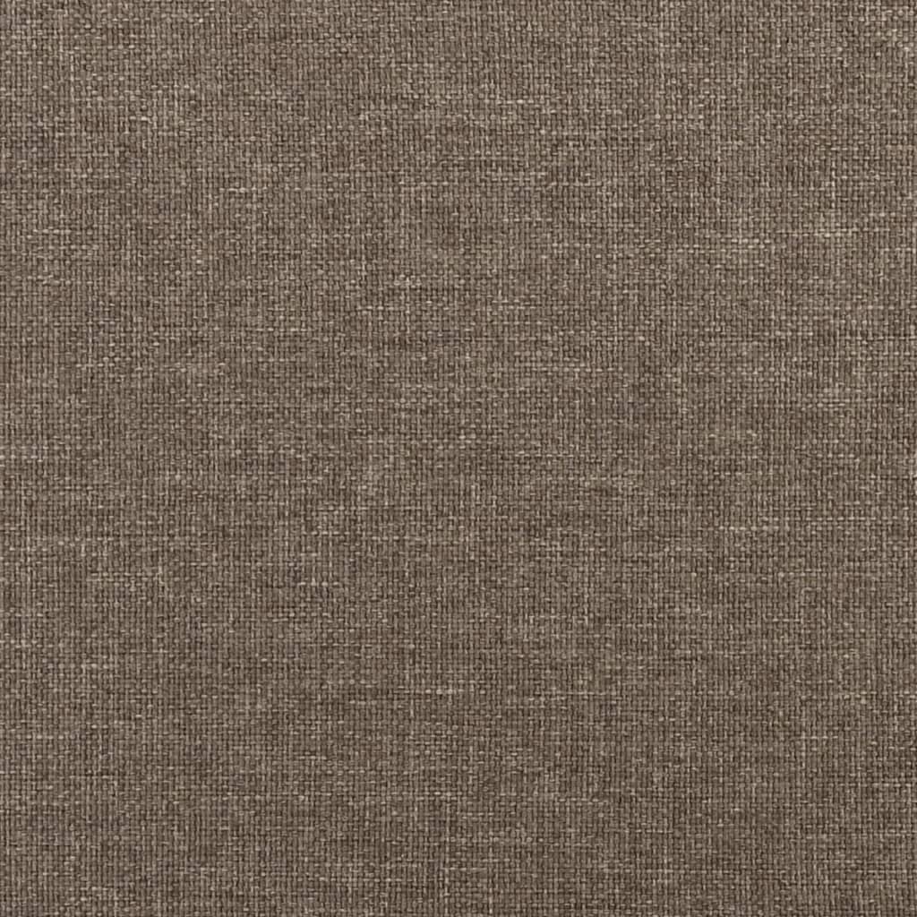 Bancă, gri taupe, 70x35x41 cm, textil GartenMobel Dekor