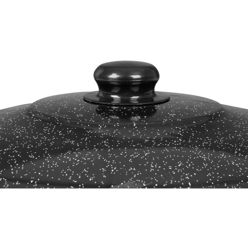 Capac emailat, pentru ceaun 12 L, 39 cm, Magic Home GartenVIP DiyLine