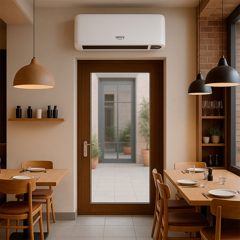 AEROTERMA TIP CORTINA DISPLAY LED TELECOMANDA 2000W EuroGoods Quality