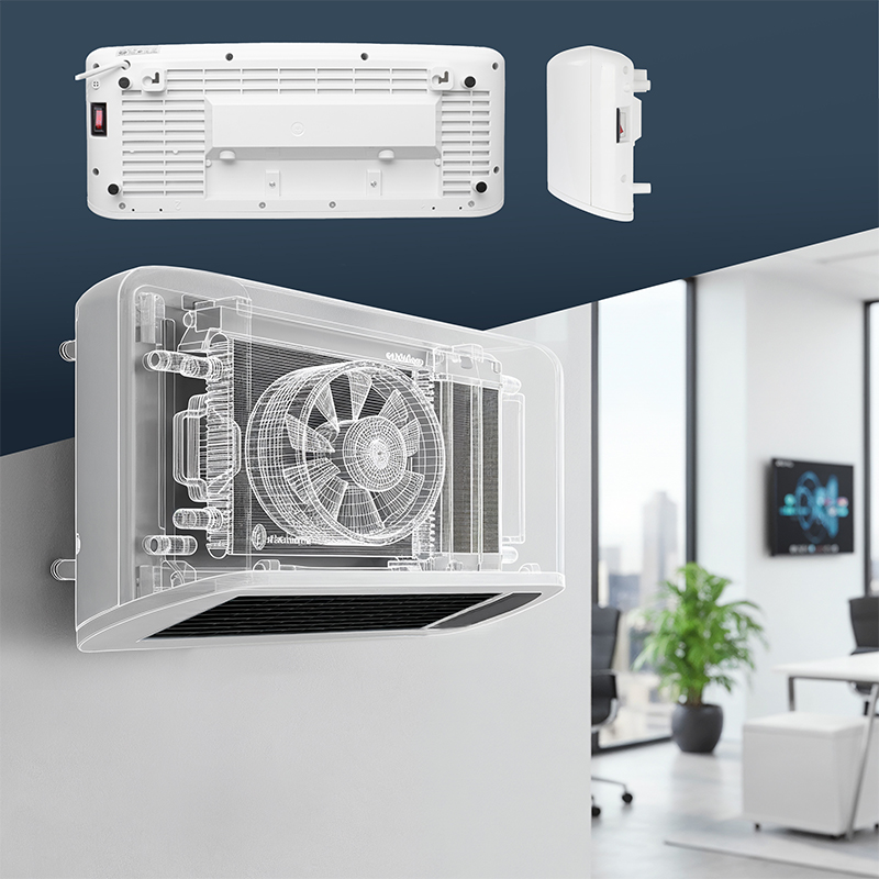 AEROTERMA TIP CORTINA DISPLAY LED TELECOMANDA 2000W EuroGoods Quality