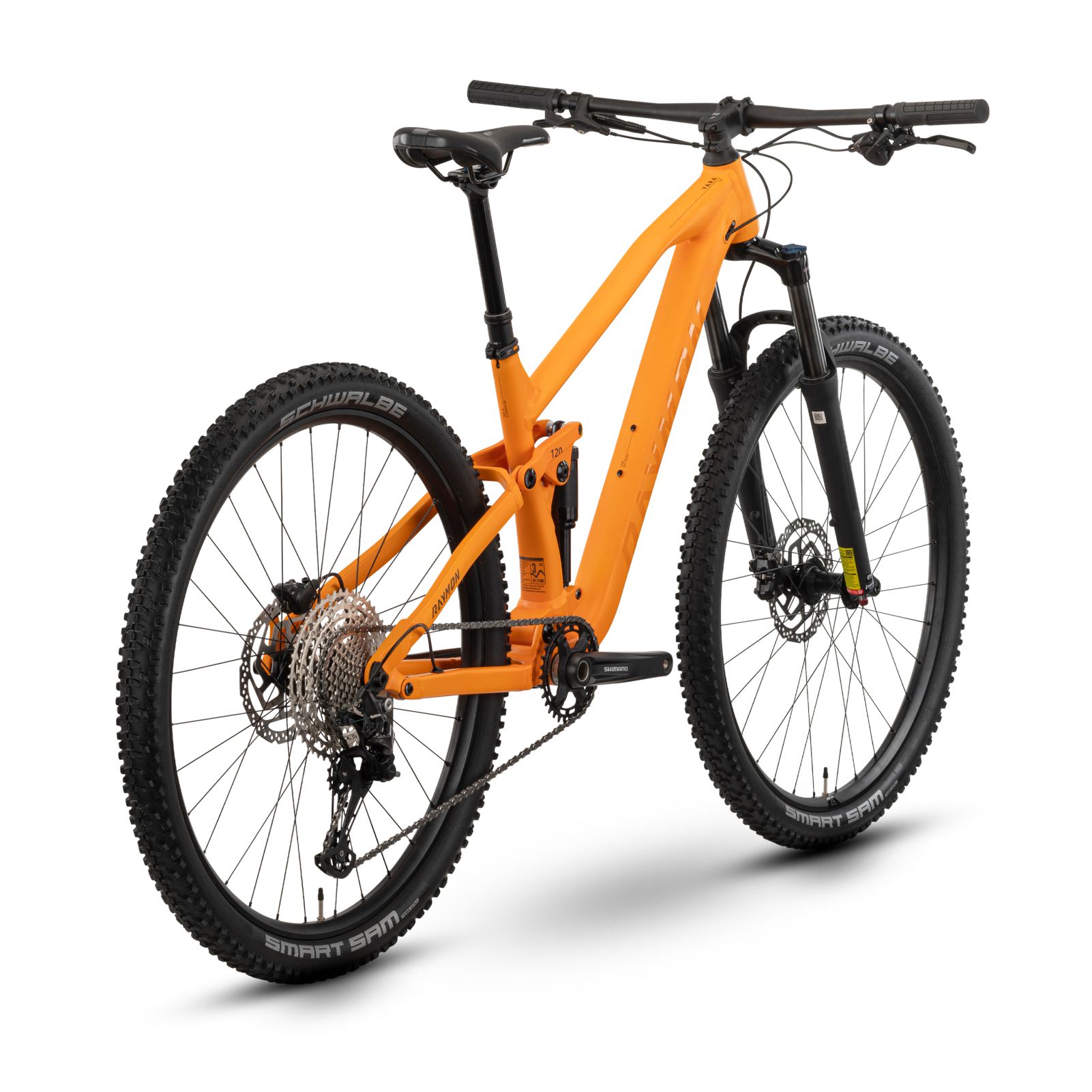 Bicicleta Full Suspension Raymon Yara 120 2025, 12 Viteze, Deore - 29 Inch, M, Galben Ultimate FactoryBikes
