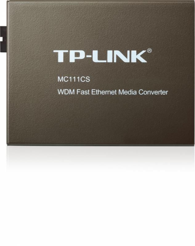 Media Convertor TP-Link SM 100MB/s WDM - MC111CS SafetyGuard Surveillance