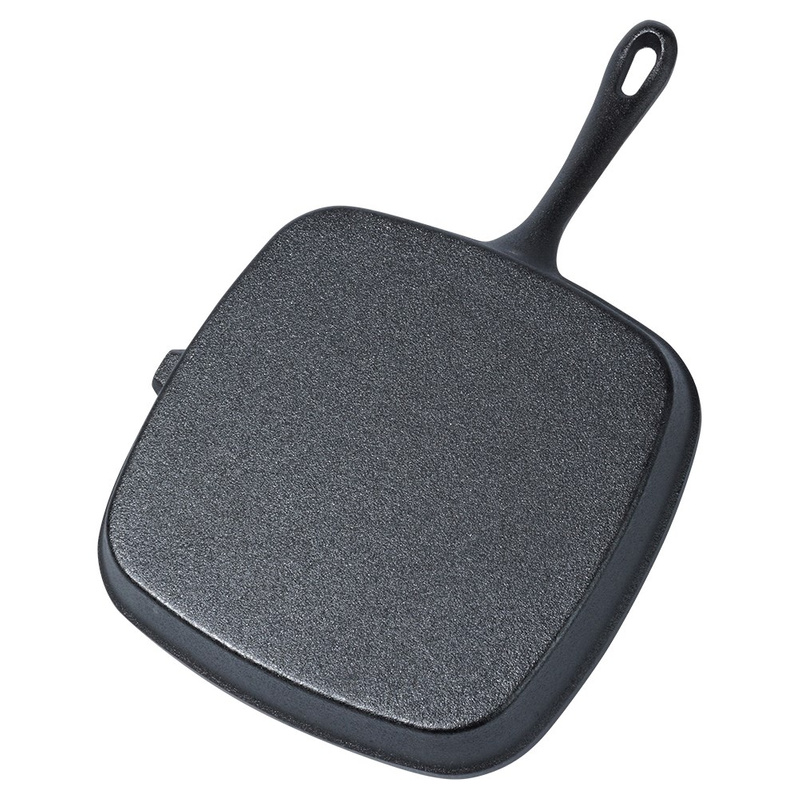 Tigaia grill pătrată din fontă CAST LINE 24,5×24 cm Handy KitchenServ
