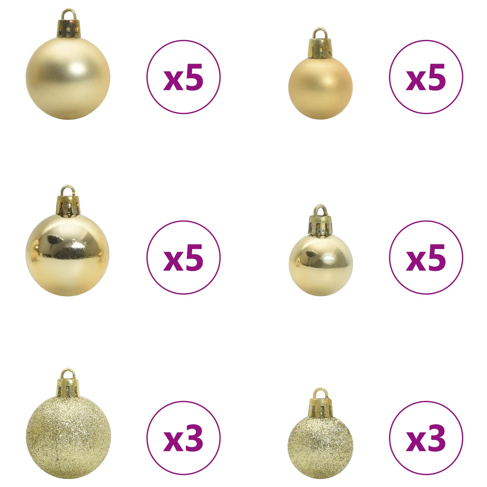 Brad de Crăciun artificial cu ramuri articulare Alb 270 cm GartenMobel Dekor