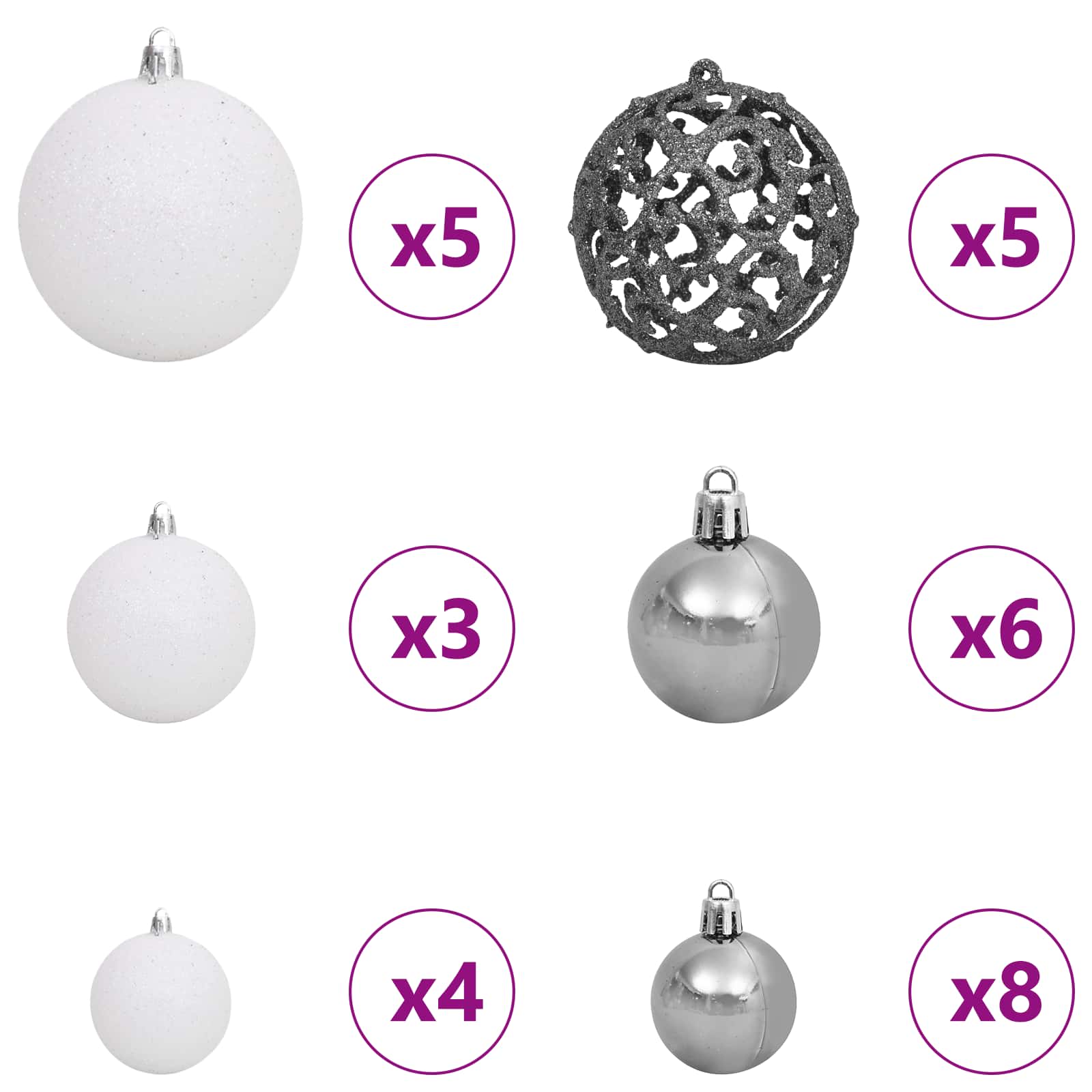 Brad de Crăciun artificial cu 150 LED Alb 120 cm PVC și Oțel GartenMobel Dekor