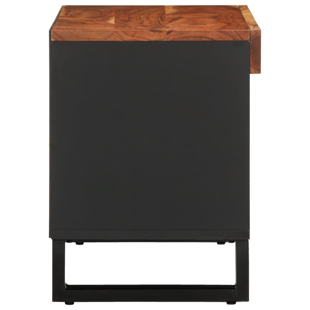 Comodă TV, 85x33x43,5 cm, lemn masiv de acacia GartenMobel Dekor