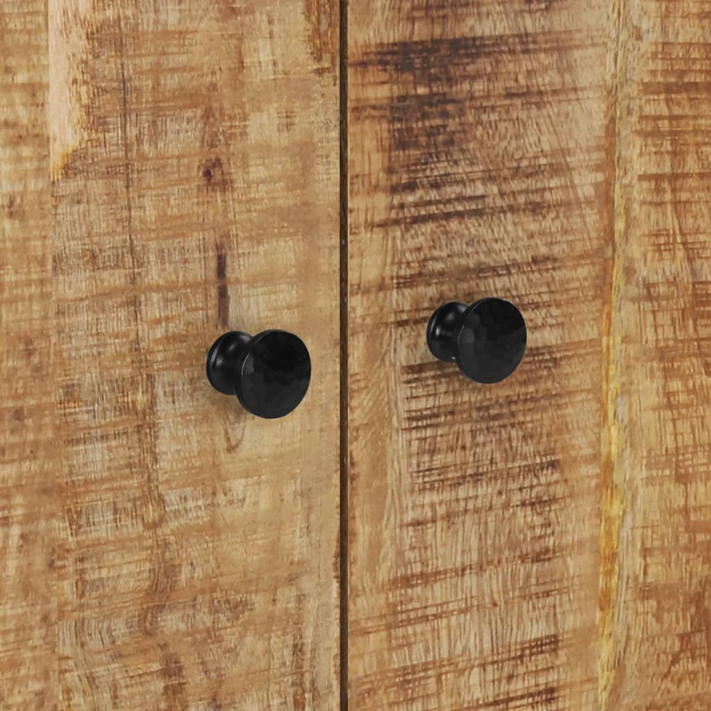 Servantă cu 4 uși, 60x33x75 cm, lemn masiv de mango GartenMobel Dekor