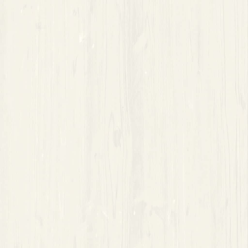 Servantă cu sertare VIGO, 78x40x75 cm, alb, lemn masiv de pin GartenMobel Dekor