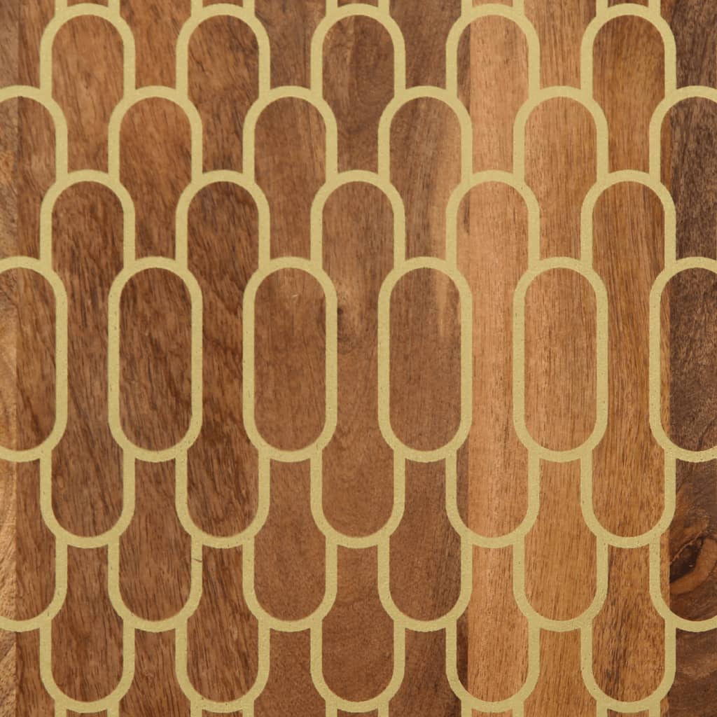 Dulap înalt, 40x33x110 cm, lemn masiv de mango GartenMobel Dekor