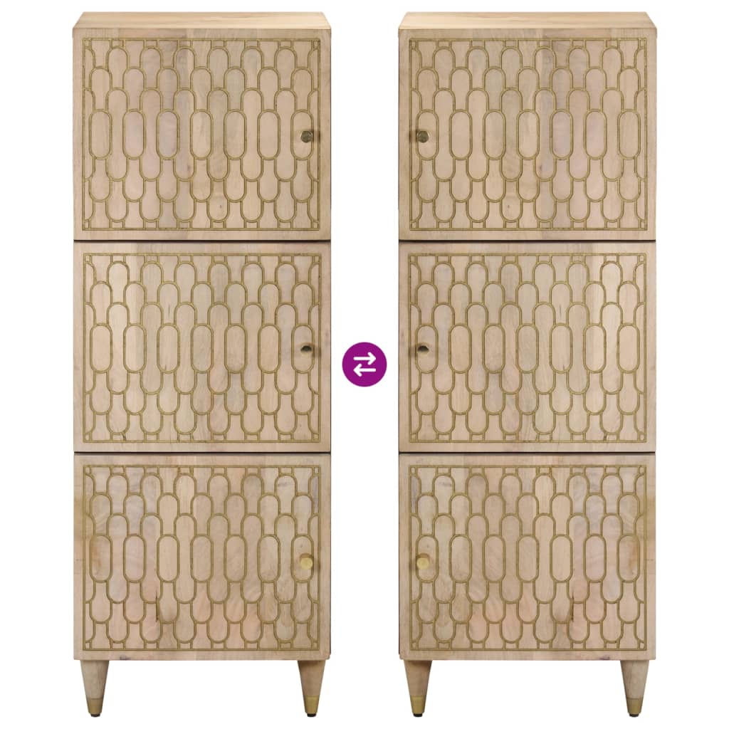 Dulap înalt, 40x33x110 cm, lemn masiv de mango GartenMobel Dekor