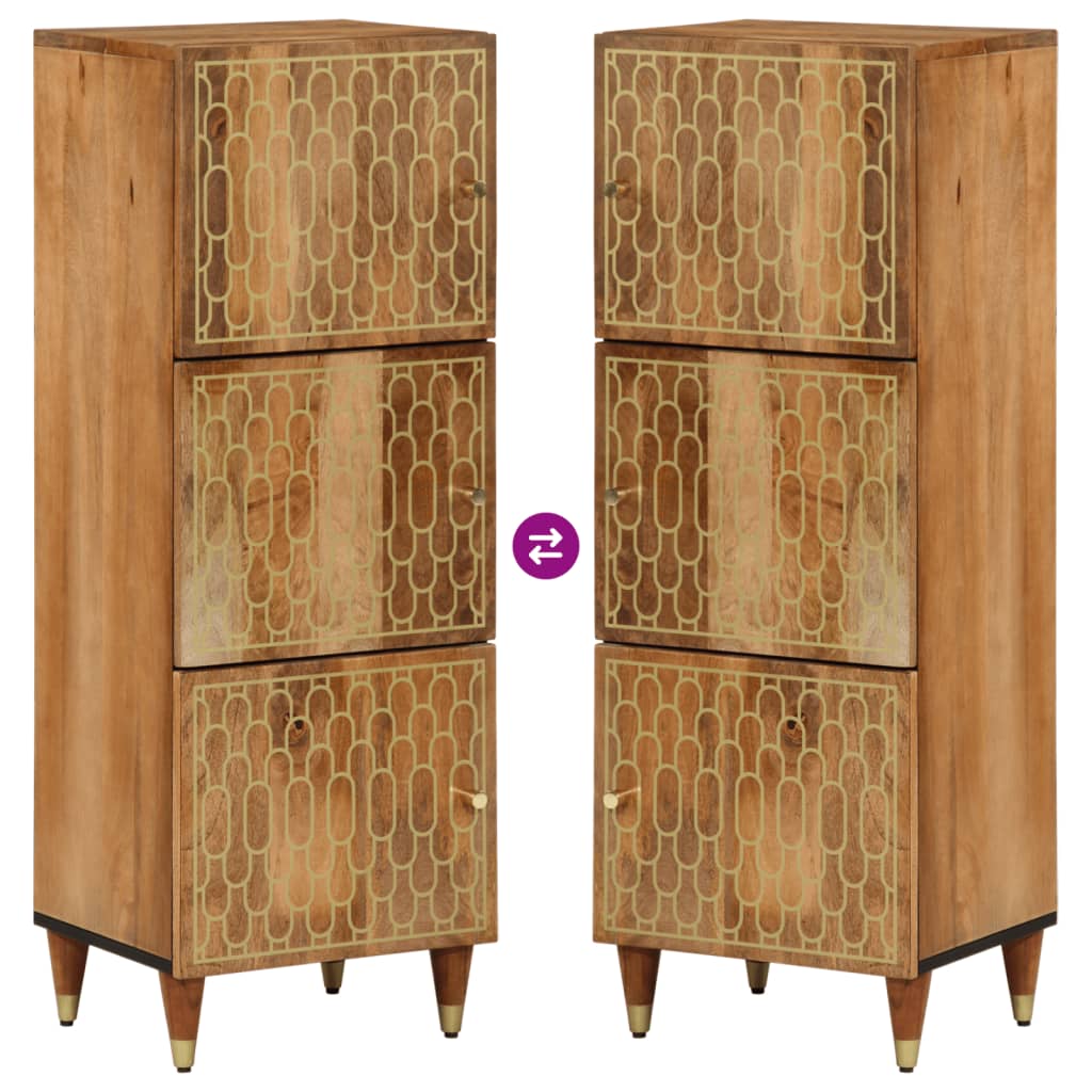 Dulap înalt, 40x33x110 cm, lemn masiv de mango GartenMobel Dekor