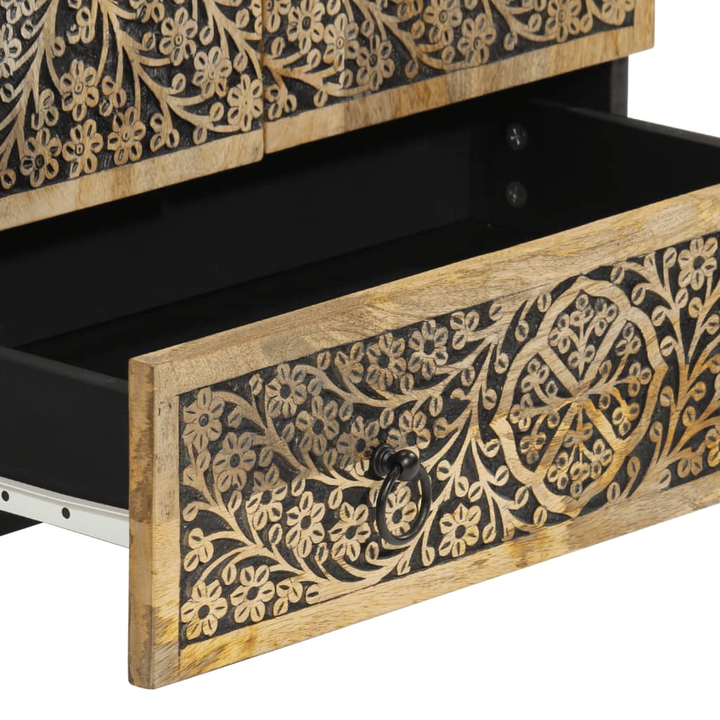 Dulap înalt, 60x33x100 cm, lemn masiv de mango GartenMobel Dekor