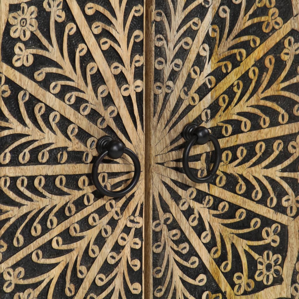 Dulap înalt, 60x33x100 cm, lemn masiv de mango GartenMobel Dekor