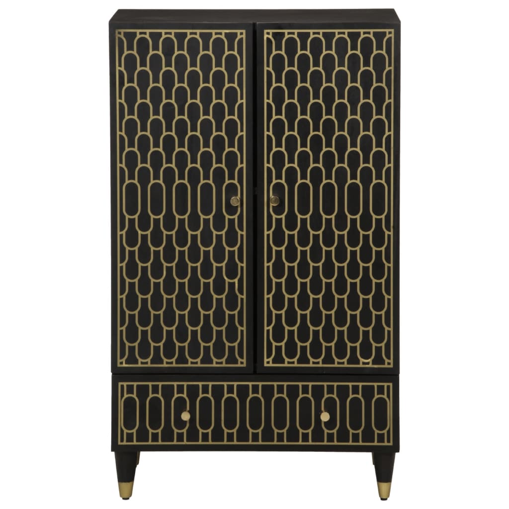 Dulap înalt, 60x33x100 cm, lemn masiv de mango GartenMobel Dekor