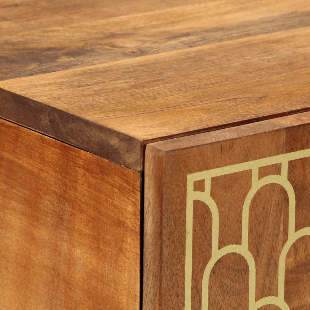 Dulap înalt, 60x33x100 cm, lemn masiv de mango GartenMobel Dekor