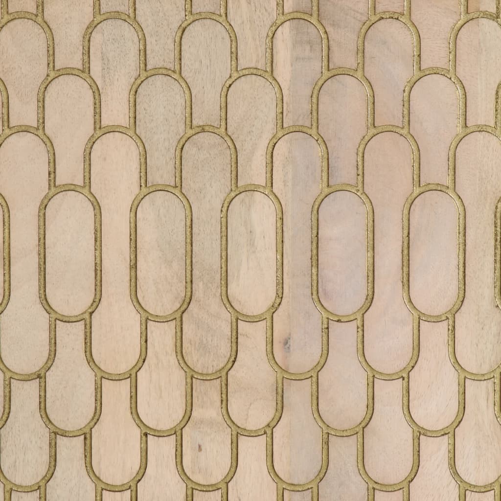 Dulap înalt, 60x33x100 cm, lemn masiv de mango GartenMobel Dekor