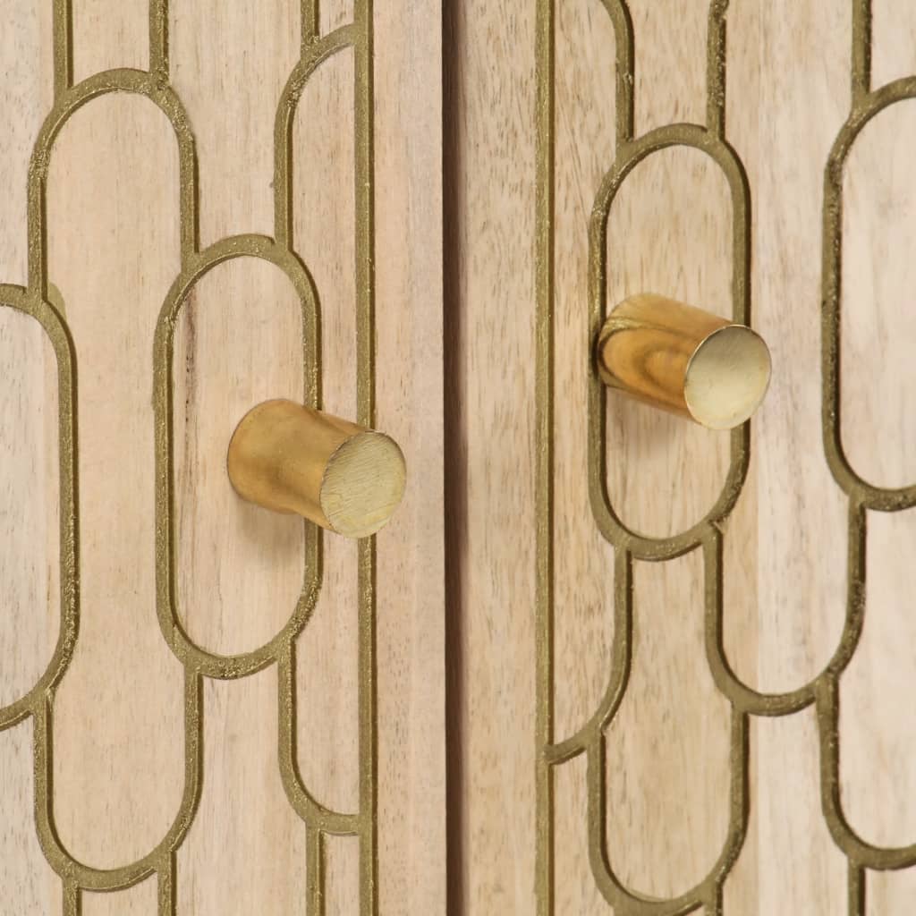 Dulap înalt, 60x33x100 cm, lemn masiv de mango GartenMobel Dekor